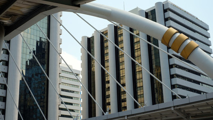 Buildings and landscape in a city 3