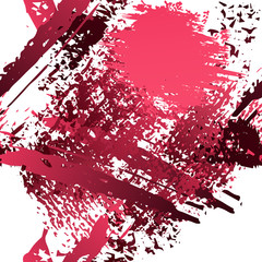 Distressed Splash. Watercolor Textures Surface. 