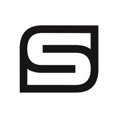 s letter vector logo