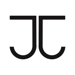 jj letter vector logo