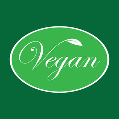 Farm Vegan Vegetarian Icon Logo Green