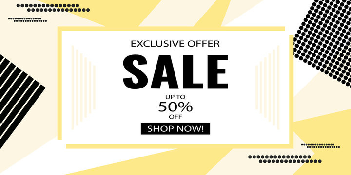 Winter season big sale and discout banner. Winter  sale concept for web banner, website page. EPS 10