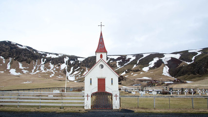 Old Church in Vik Iceland