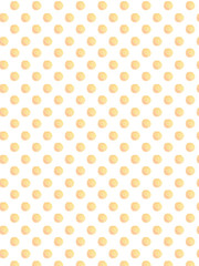 水玉のパターン　オレンジ
