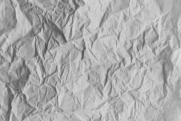 gray crumpled paper texture background