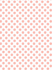 水玉のパターン　ピンク
