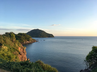 Gulf of Thailand landscape 