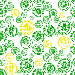 colored spirals. abstract image seamless pattern