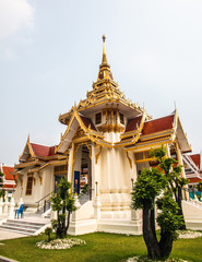 Wat Thep Sirin Thrawata, a buddhist temple of Bangkok, Thailand