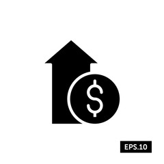 Home Invest Icon, Home Invest Sign/Symbol Vector