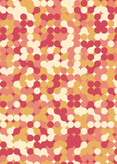 Colour Dots Universe art background design illustration