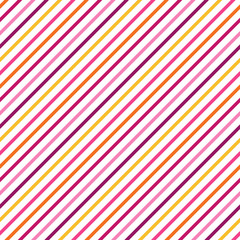 Stripes Seamless Pattern - Colorful stripes repeating pattern design