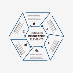 Simple Modern Infographics Template