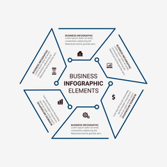 Simple Modern Infographics Template
