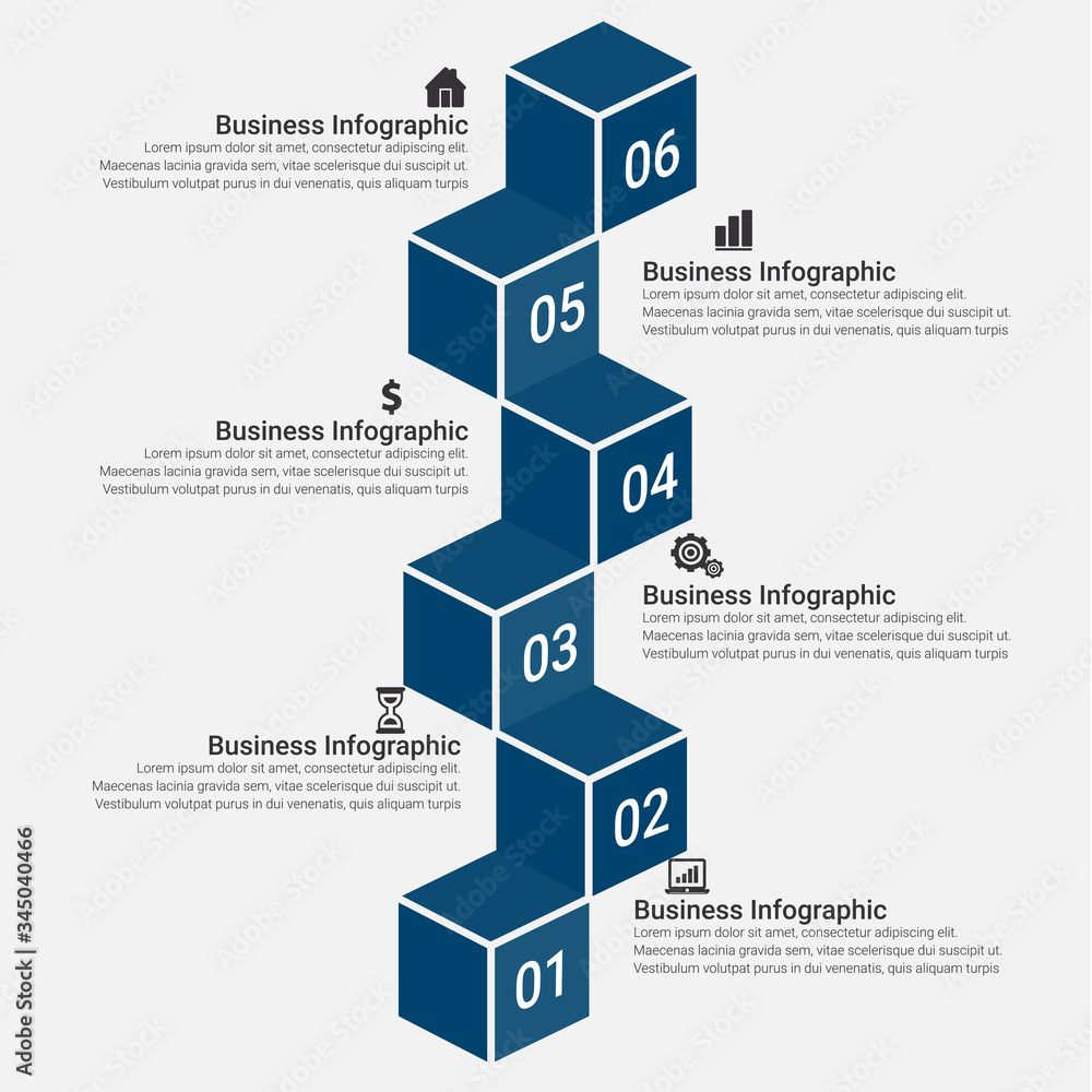 Poster modern infographic options banner with 4 options. vector infographic element. - vector
