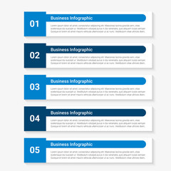 Obraz premium Modern Infographic Choice Template