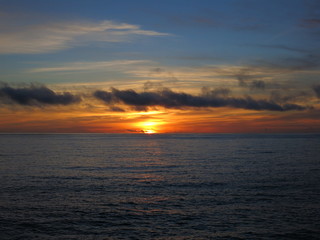 Sonnenuntergang auf Madeira