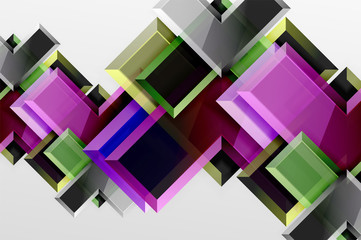 Metal arrow shape background. Abstract geometric background with 3d effect composition For Wallpaper, Banner, Background, Card, Book Illustration, landing page