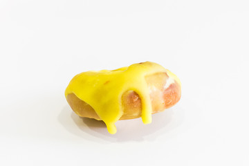 Rosquillas de San Isidro or Rosquillas del Santo, typical dessert of Madrid called, silly, ready, almond.