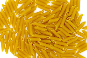 uncooked pasta background