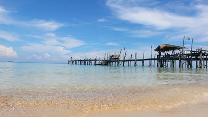 tropical beach in thailand