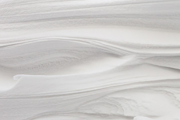 the texture of the snow drifts