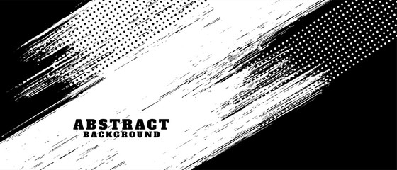 black and white abstract grunge texture background - obrazy, fototapety, plakaty
