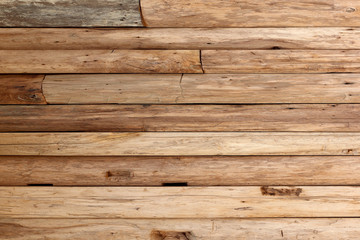 Old wooden planks wall vintage texture background