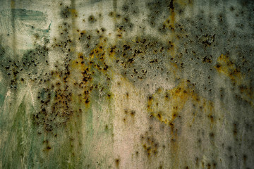 old grunge industrial rusty scratches cracked paint metal texture background
