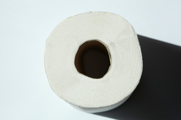 Weisse Toilettenpapierrolle, Hintrergrundbild, Deutschland, Europa