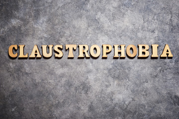 Claustrophobia word view