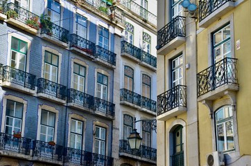 Balcones en Lisboa