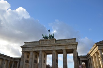 Puerta de Brandeburgo en Berlin