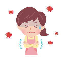 cute type nursery teacher_virus_19