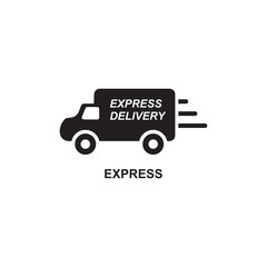 EXPRESS ICON , EXPRESS DELIVERY ICON