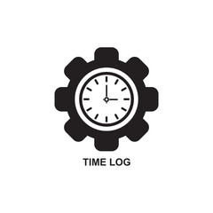 TIME LOG ICON , TIMER ICON