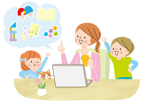 家族団らん のストック写真 ロイヤリティフリーの画像 ベクター イラスト Adobe Stock