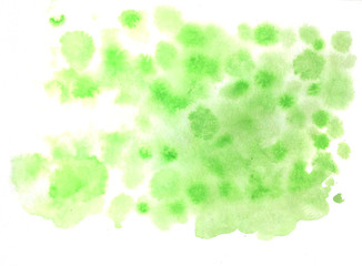 Green splash background