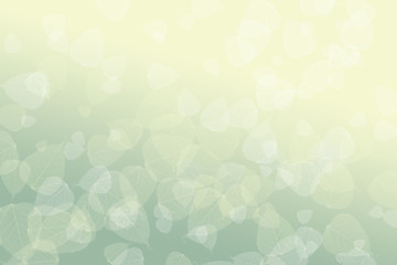 abstract green background with leaf