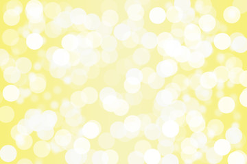 abstract yellow bokeh light background