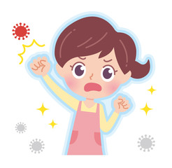 cute type nursery teacher_virus_35