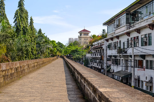 Remparts de Manille aux Philippines
