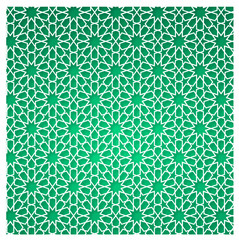 Fototapeta premium green seamless islamic pattern