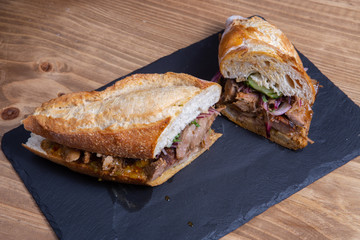 Fresh tasty sandwich