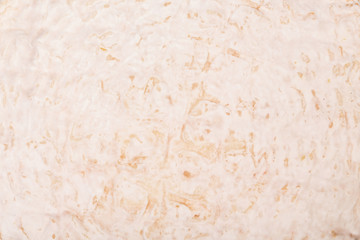Detail of the cheese camembert or brie close up texture. Italian, French cheese background. banner format. close up view