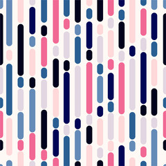 Colorful sweet mood Rounded Lines vertical striped Seamless Vector EPS10,Design for fashion,fabric,web,wrapping,and all print