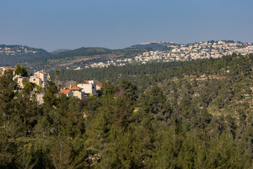 Towns and Villages in the Judea Mountains, Israel