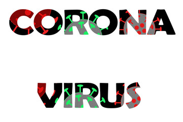 Corona Virus Schematische Darstellung