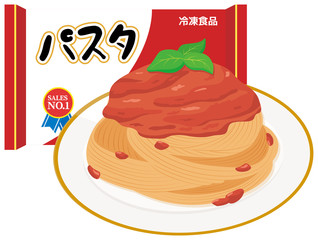 冷凍食品　ミートスパゲティ