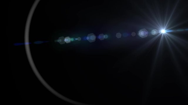 Effetto di movimento di luce riflettente